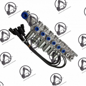Блок электромагнитных клапанов KOMATSU 207-60-71320