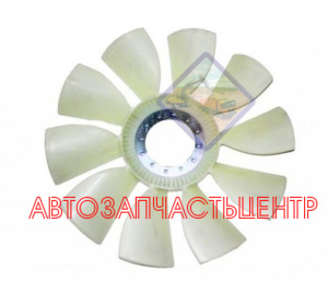 Вентилятор охлаждения радиатора 10 лоп. (белый) SHACMAN VG1500060131